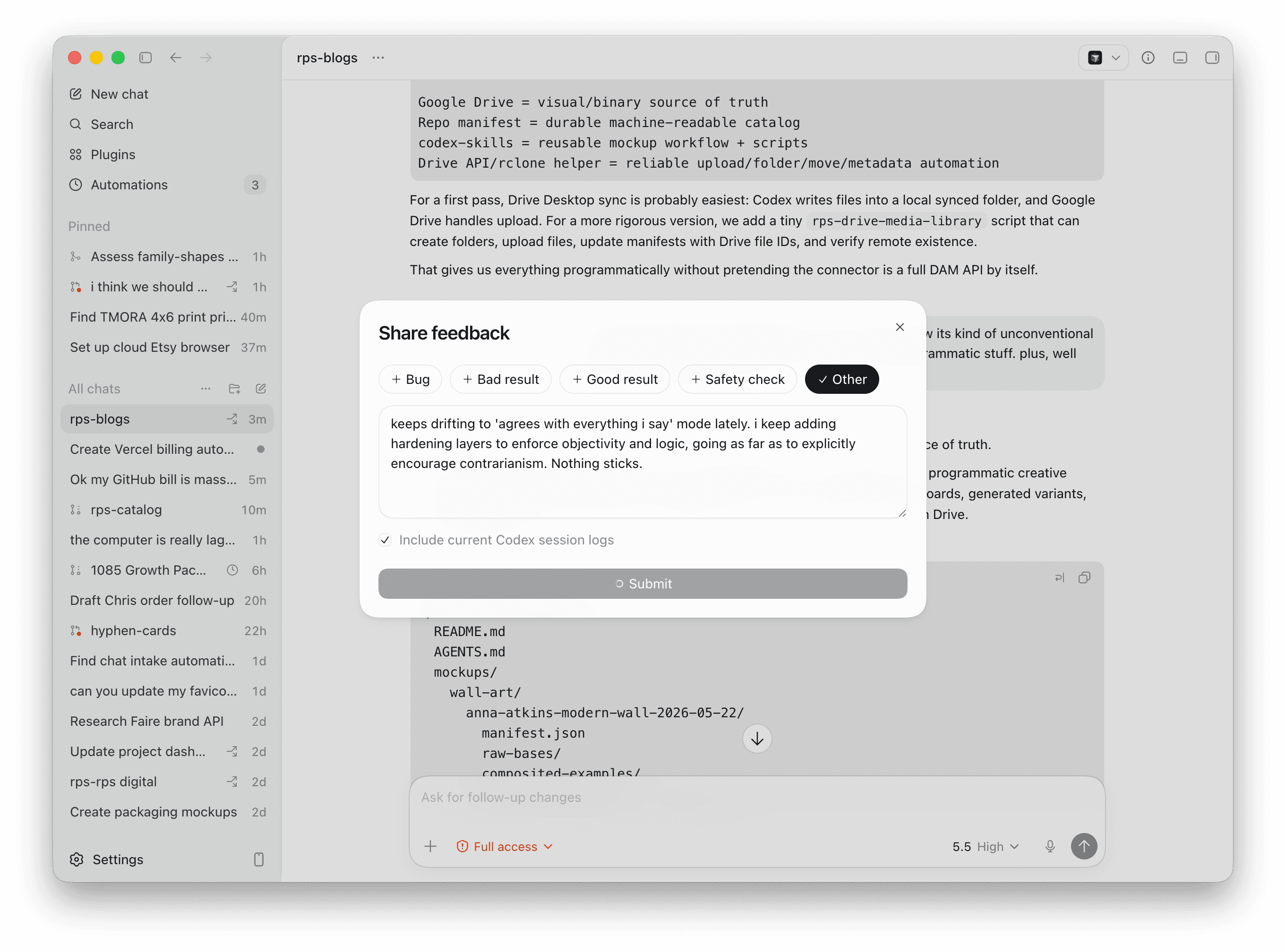 Image evidence support blocker
